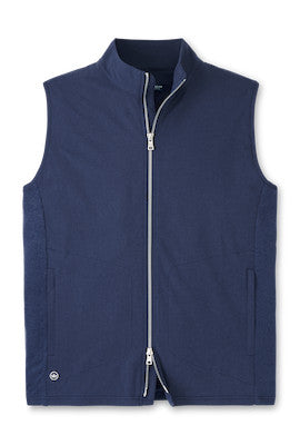 MS25XK67-Full Zip Vest-NAVY