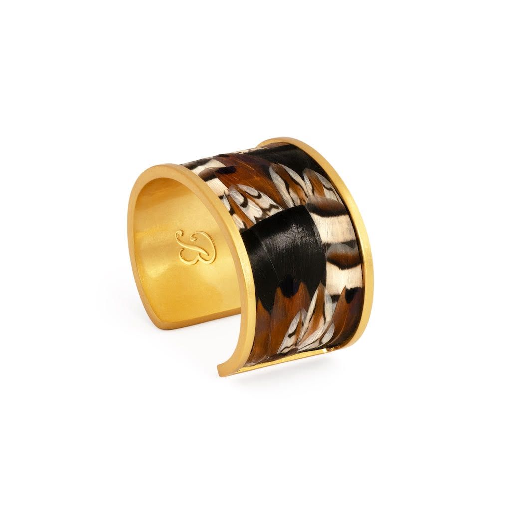 Brackish Anya Wide Cuff Bracelet