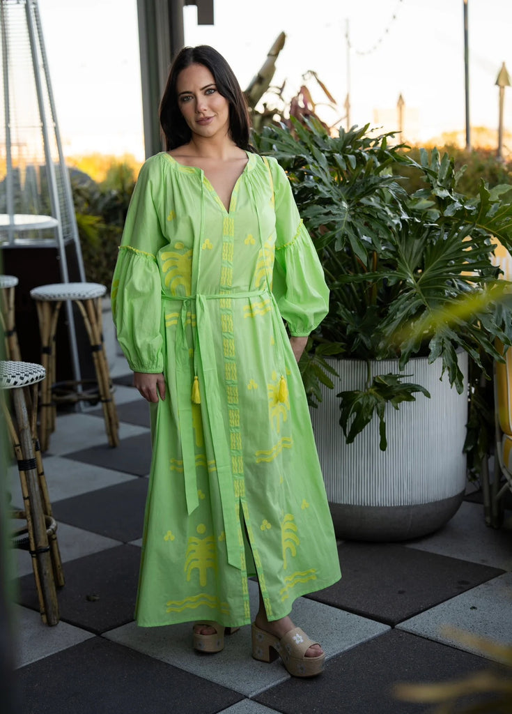 Palm Funk Dress