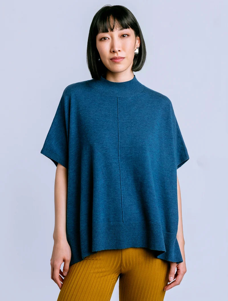 Caroline Top - Mosaic Teal