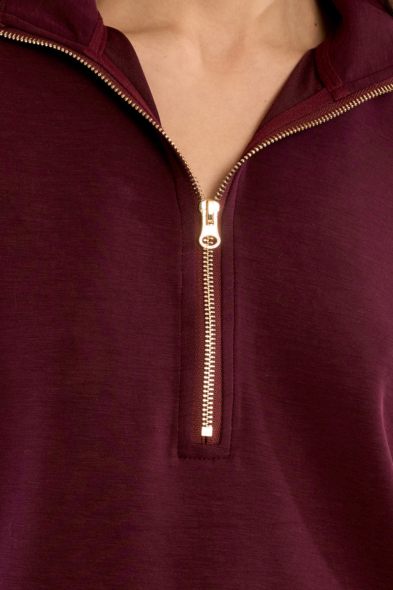 Gala Sweatshirt - Dark Red