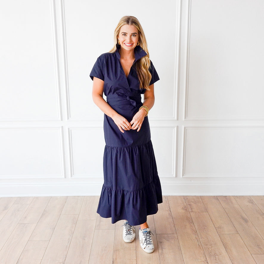 Gayle Dress Navy