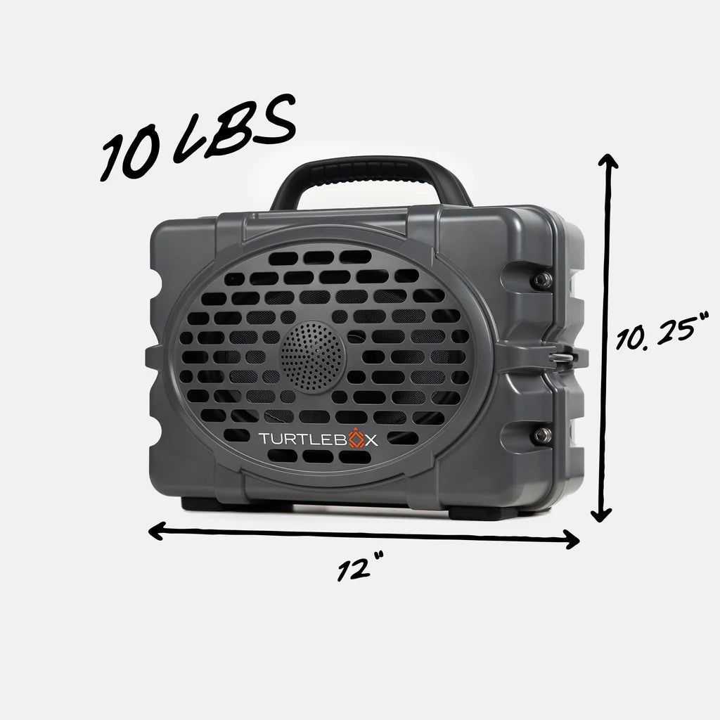 Turtlebox GEN 3 - Gray/Black