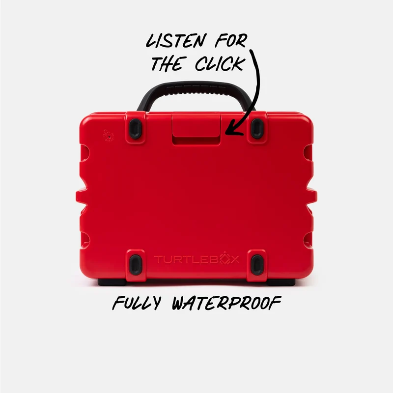 Turtlebox GEN 3 - Red/White/Black