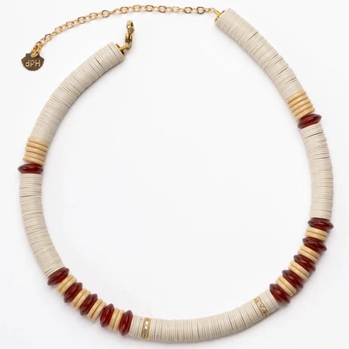 Jaipur 8mm Ecru Red Lati