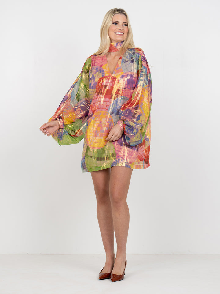 Sasha Mini Dress - Disco