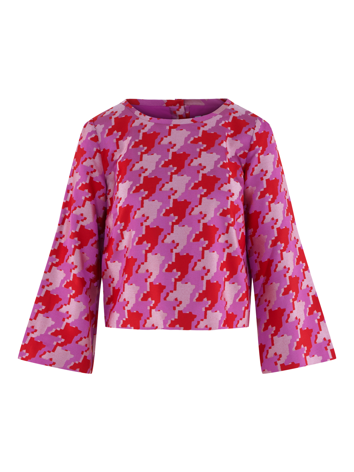 Ashley Ann Top - Houndstooth