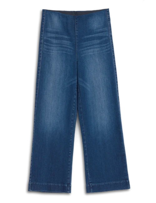 Westport Illusion Pull-On Jean - Blue Wash