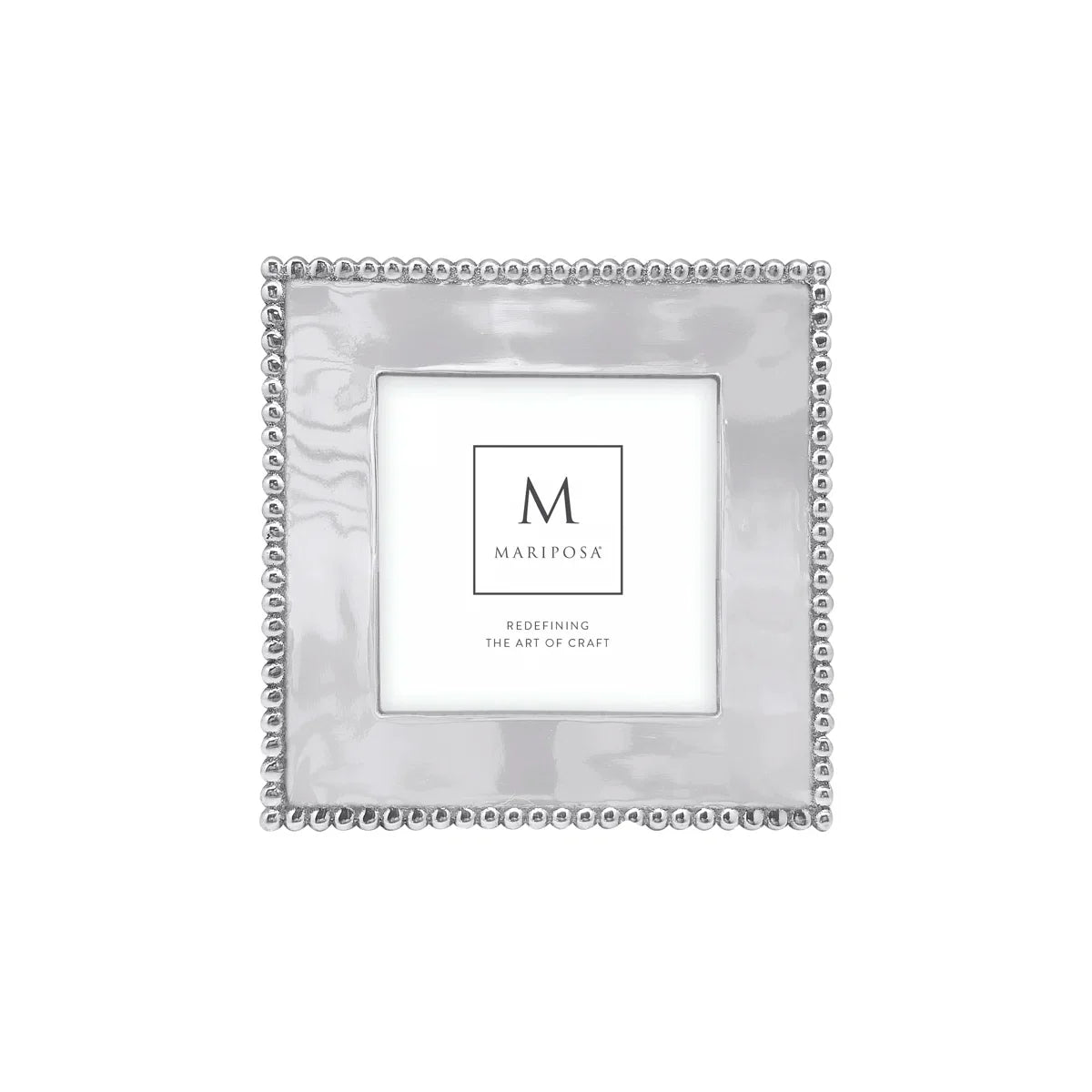 BMH - Silver 4x4 Beaded Frame