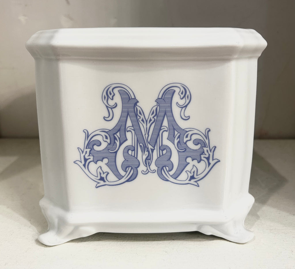 BMH - Hive Porcelain Square Cachepot