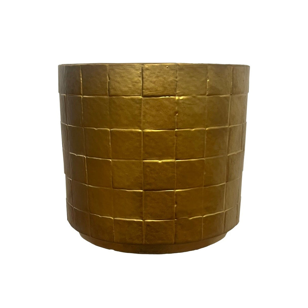 BHM - Gold Weave Planter