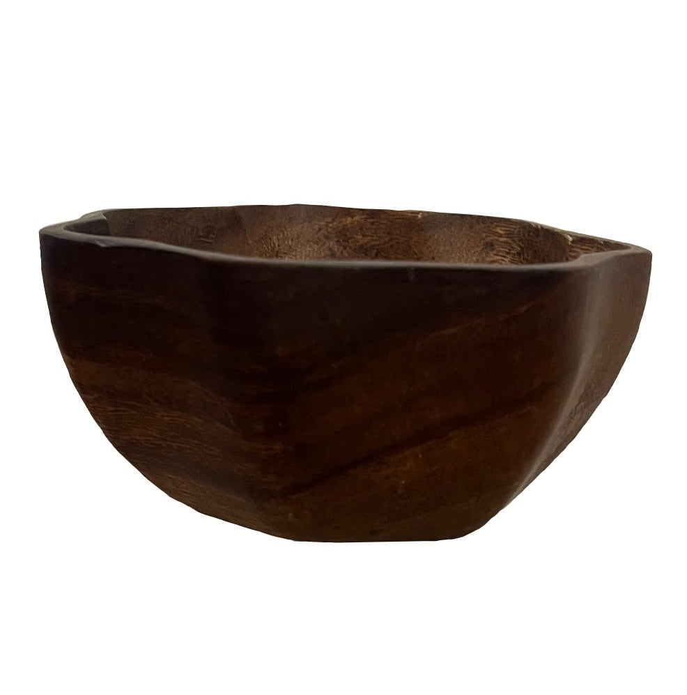 BMH - Scalloped Wooden Bowl