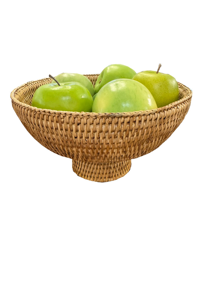 BMH - Rattan Footed Bowl
