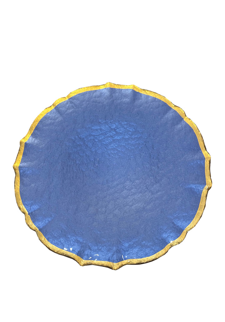 BMH - Vietri Baroque Glass Service Plate/Charger (8)