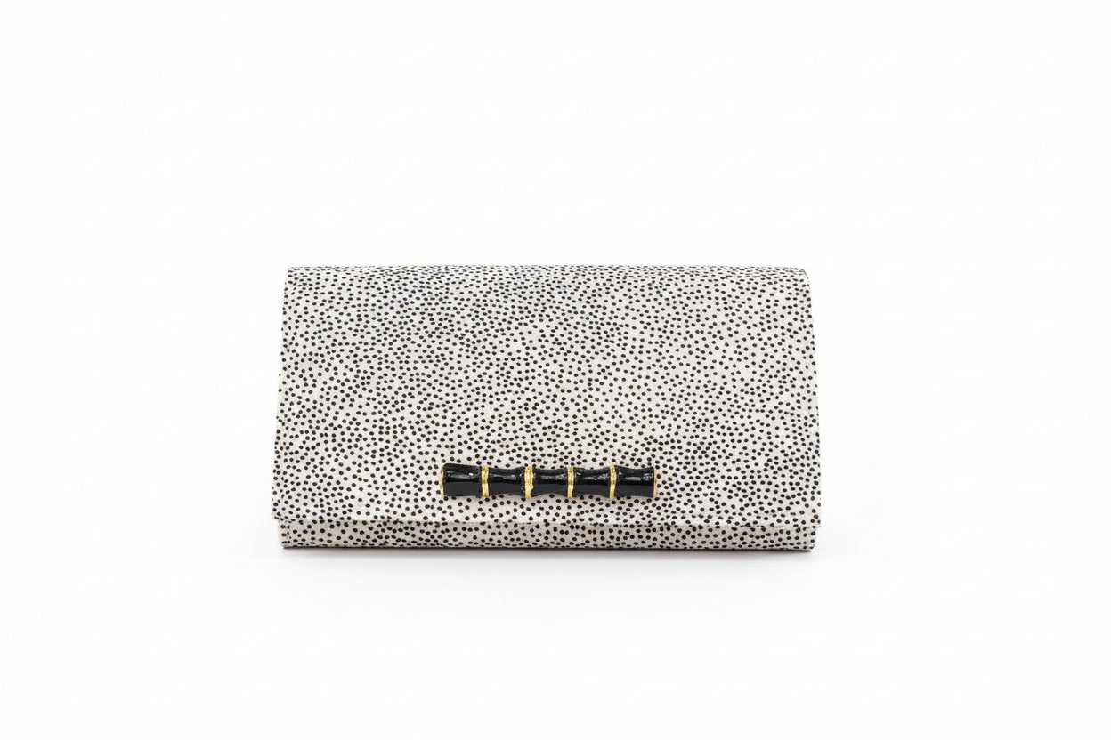 Black Dots Clutch