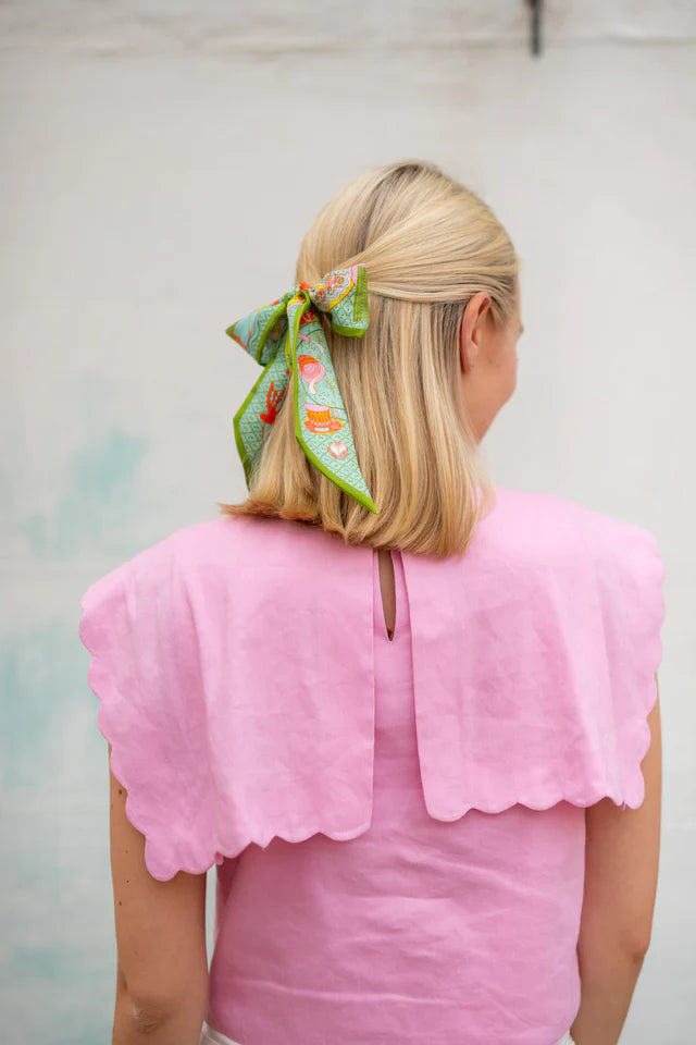 Tea Party Silk Ribbon