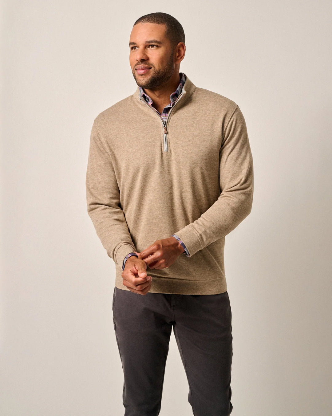 Sully 1/4 Zip Pullover-Cedar