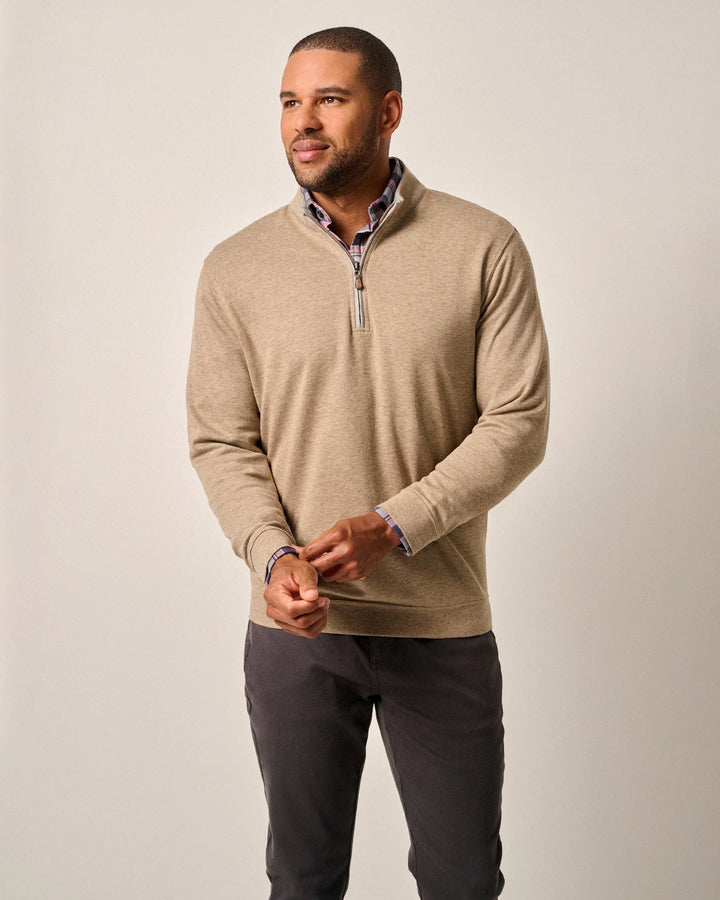 Sully 1/4 Zip Pullover-Cedar