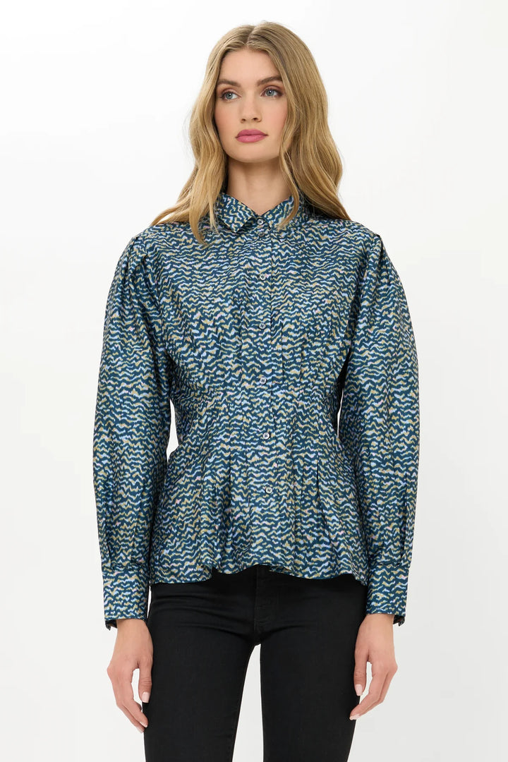 Elizabeth Top in Jag Navy