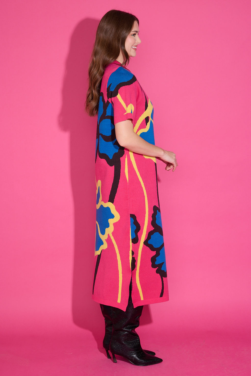 Scout Dress - Punch Orchid