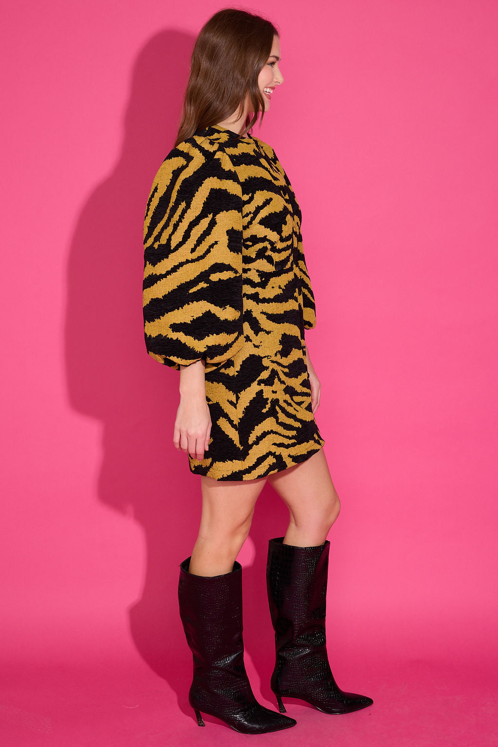 Athena Dress - Noir Cat