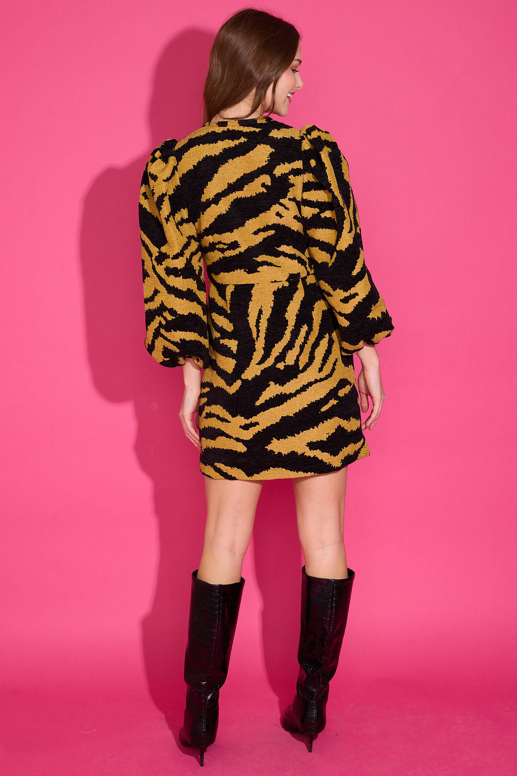 Athena Dress - Noir Cat