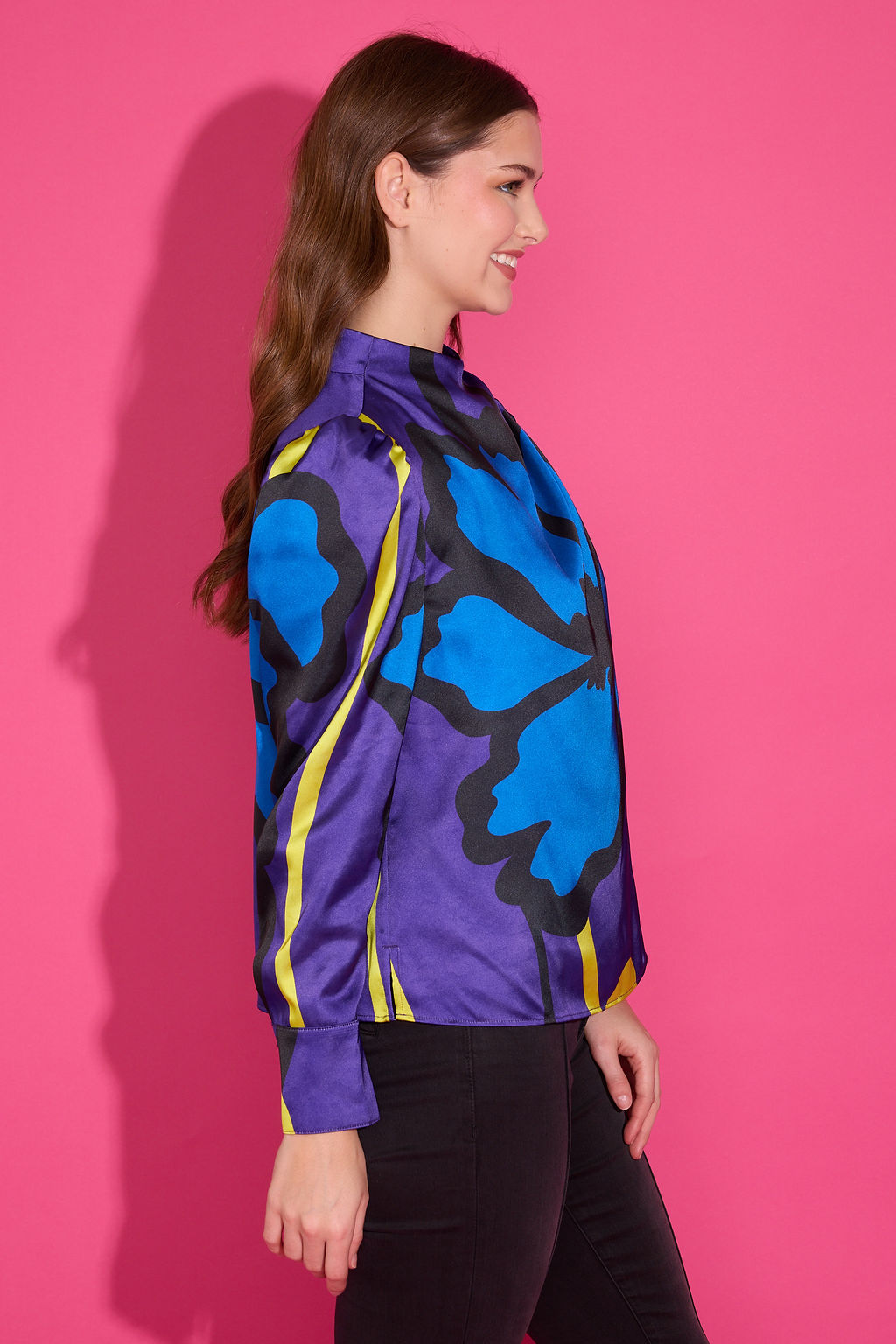 Scarlett Top - Violet Orchid