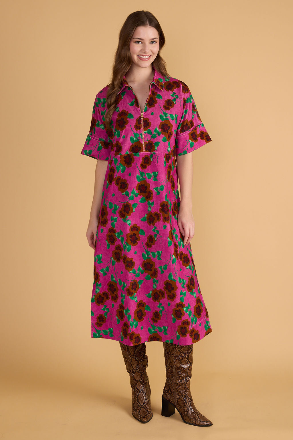 Monica Dress - Rose Court