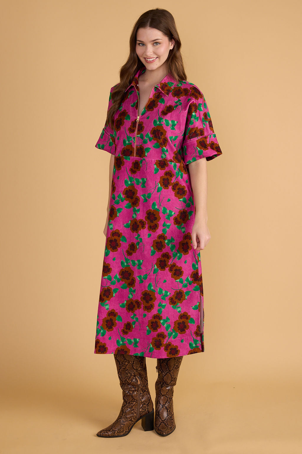 Monica Dress - Rose Court