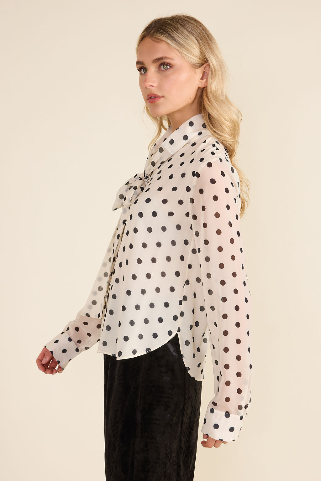 Eugenie Top - Parisian Dot