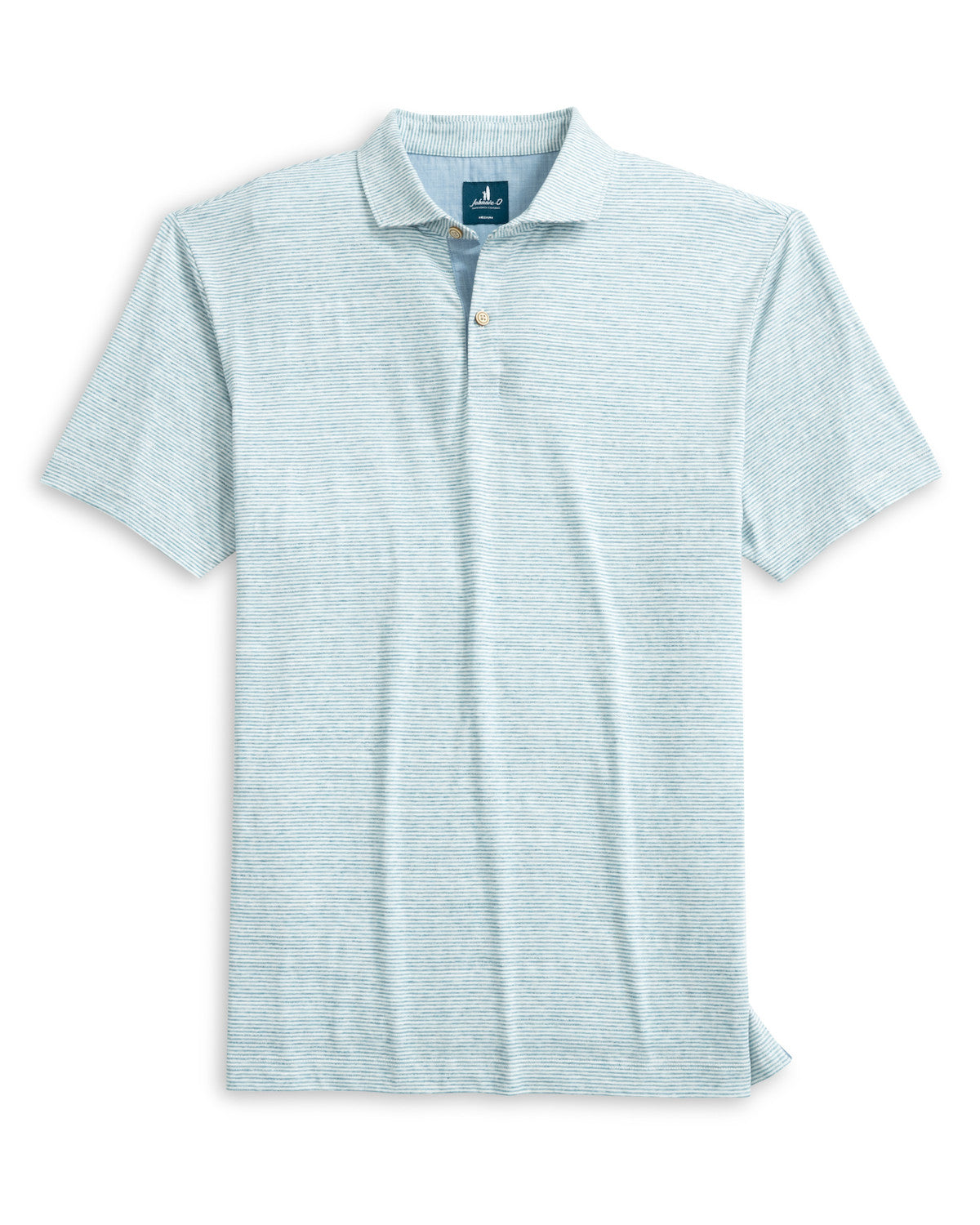 Thatcher Cotton Polo - Tropical Stripe