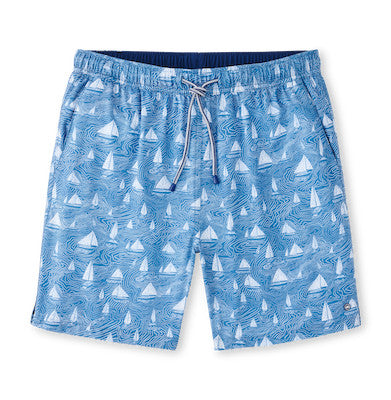 Set Sail Swim Short-MS25P06-BRKBL