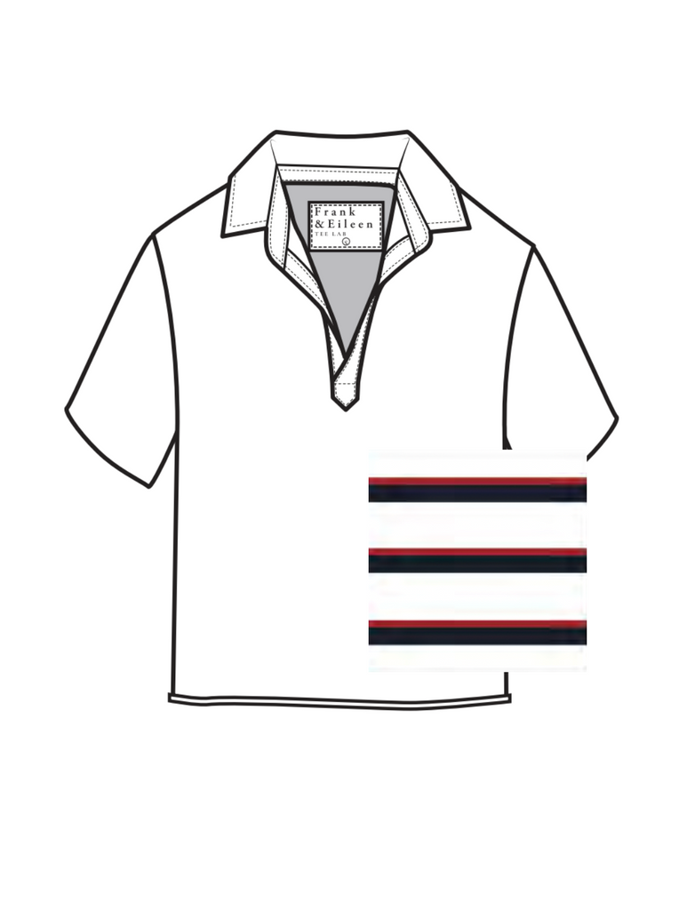 Patty - Popover - Red, Navy & White
