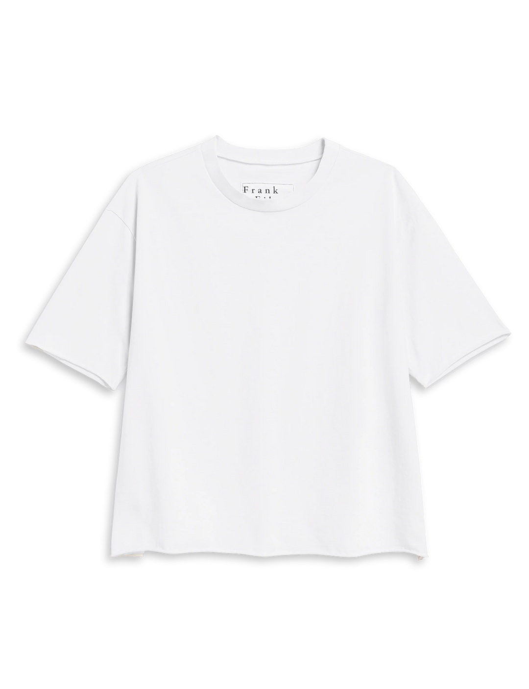 Perry Crewneck Tee- White
