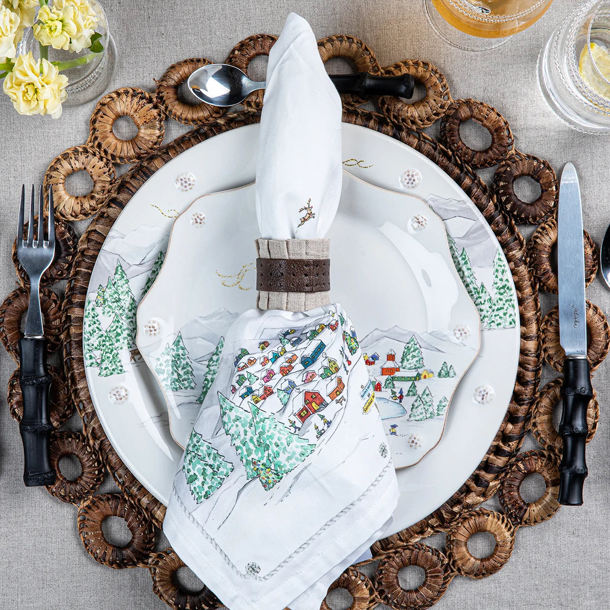 BMH - Rustic Ring Placemat Set/2 (6)