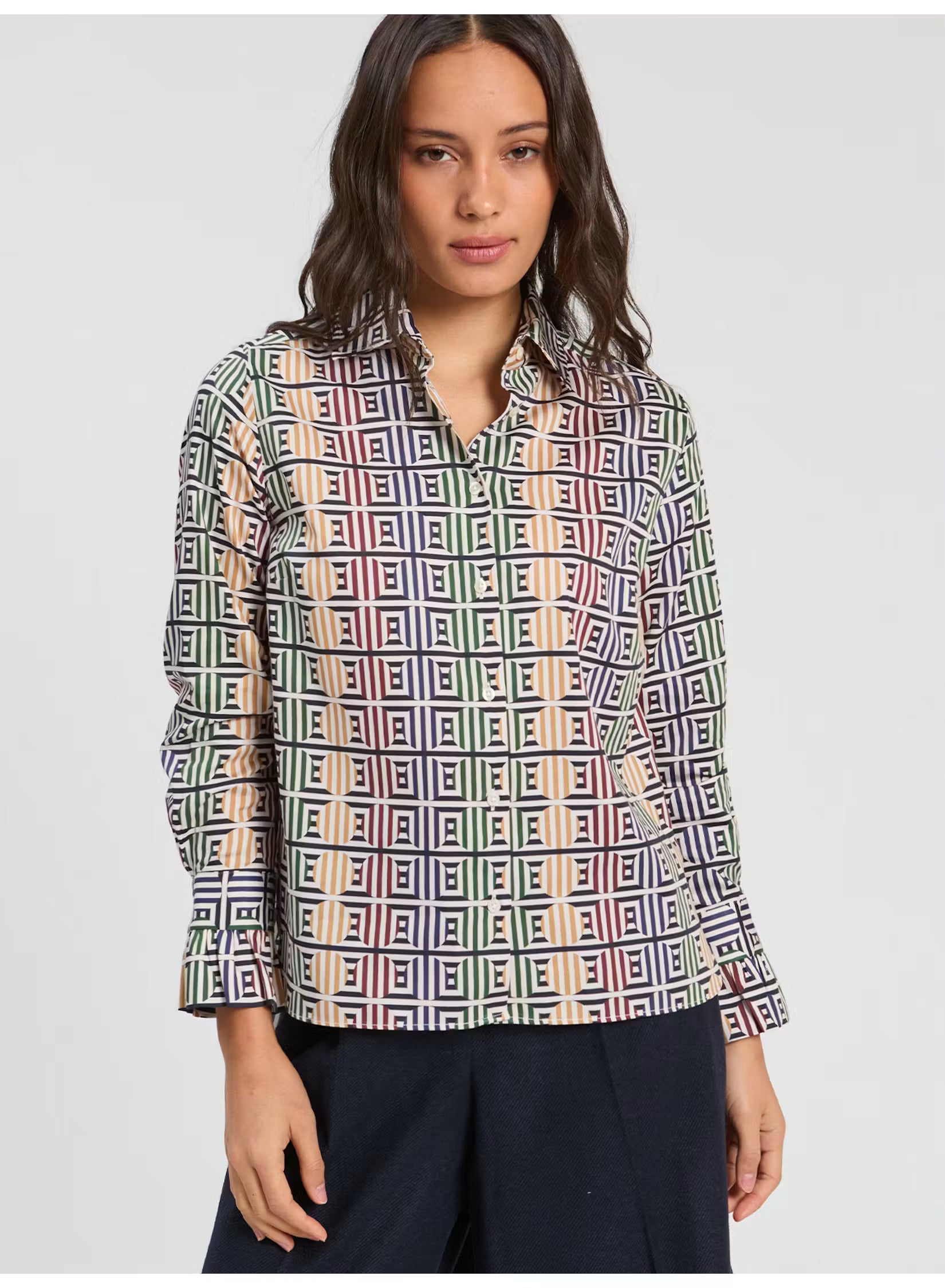 Alba Geometric Top - Multi