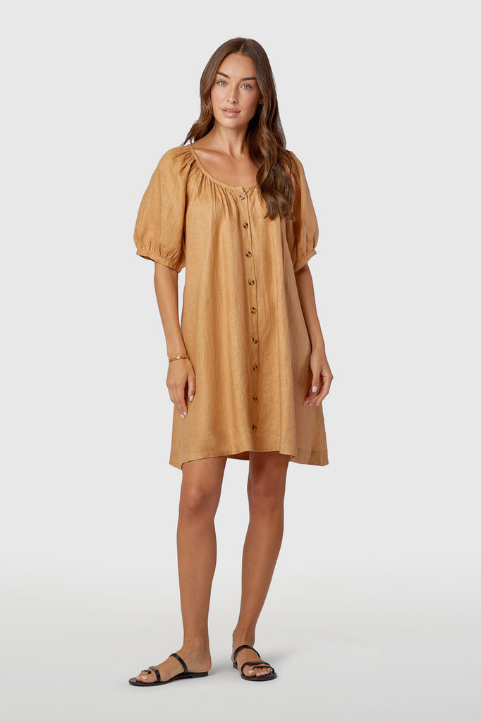 Day Dress - Bean