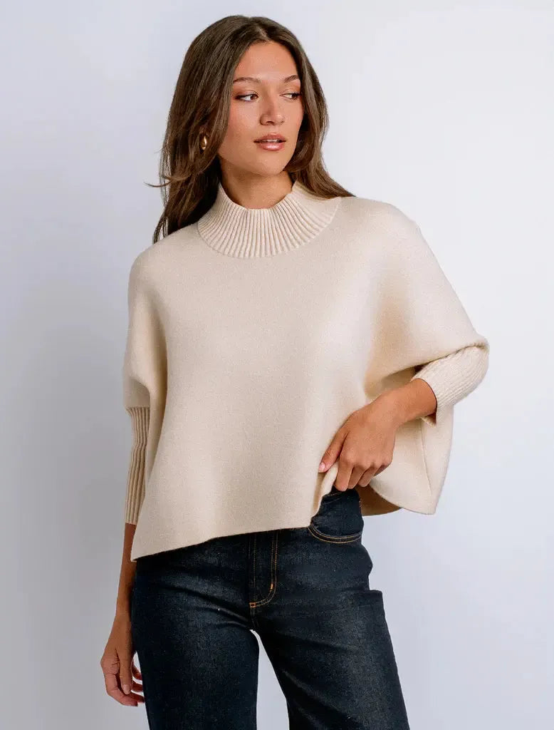 Aja Sweater - LT. Khaki