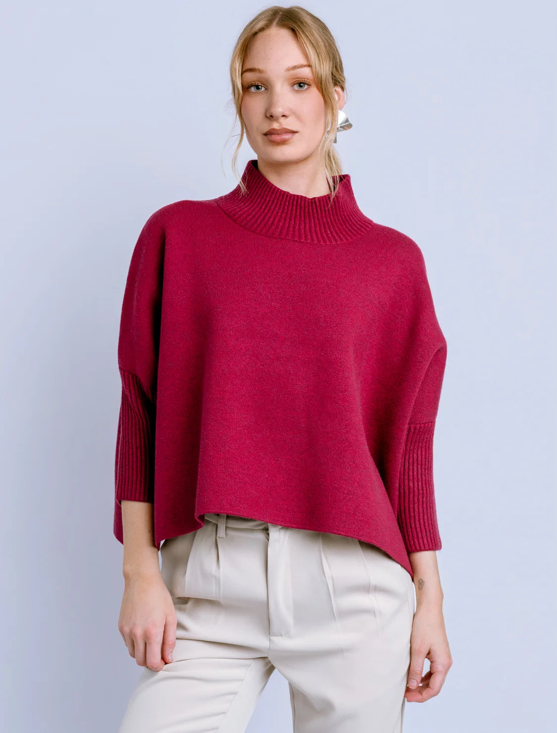 Aja Sweater - Hibiscus