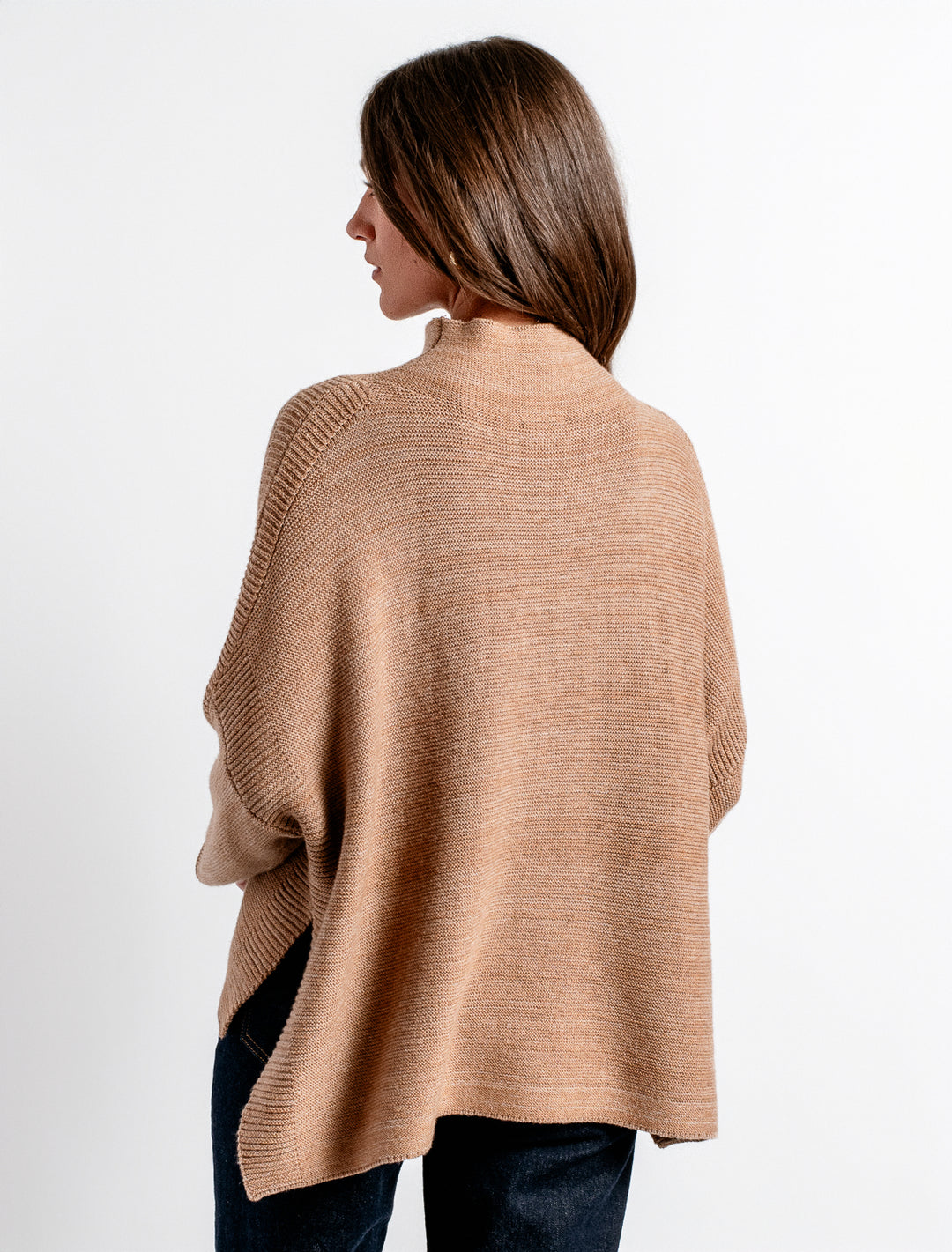 Boho Sweater-Camel