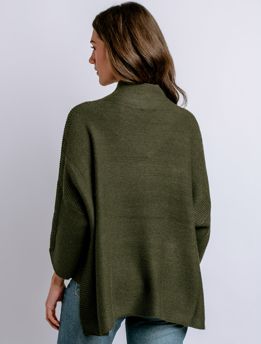 Boho Sweater-Olive