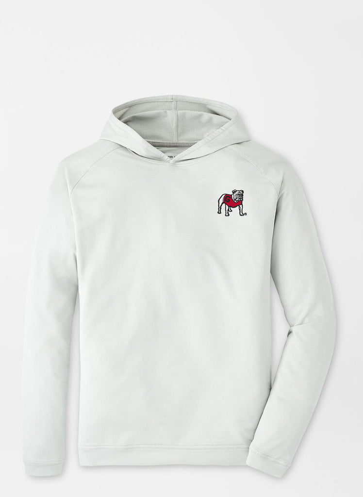 Standing Bulldog Pine Performance Hoodie