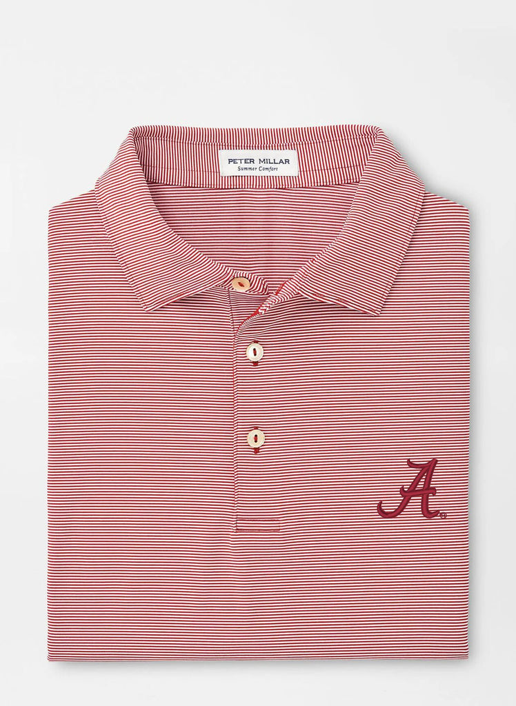 Alabama Jubilee Stripe Performance Polo