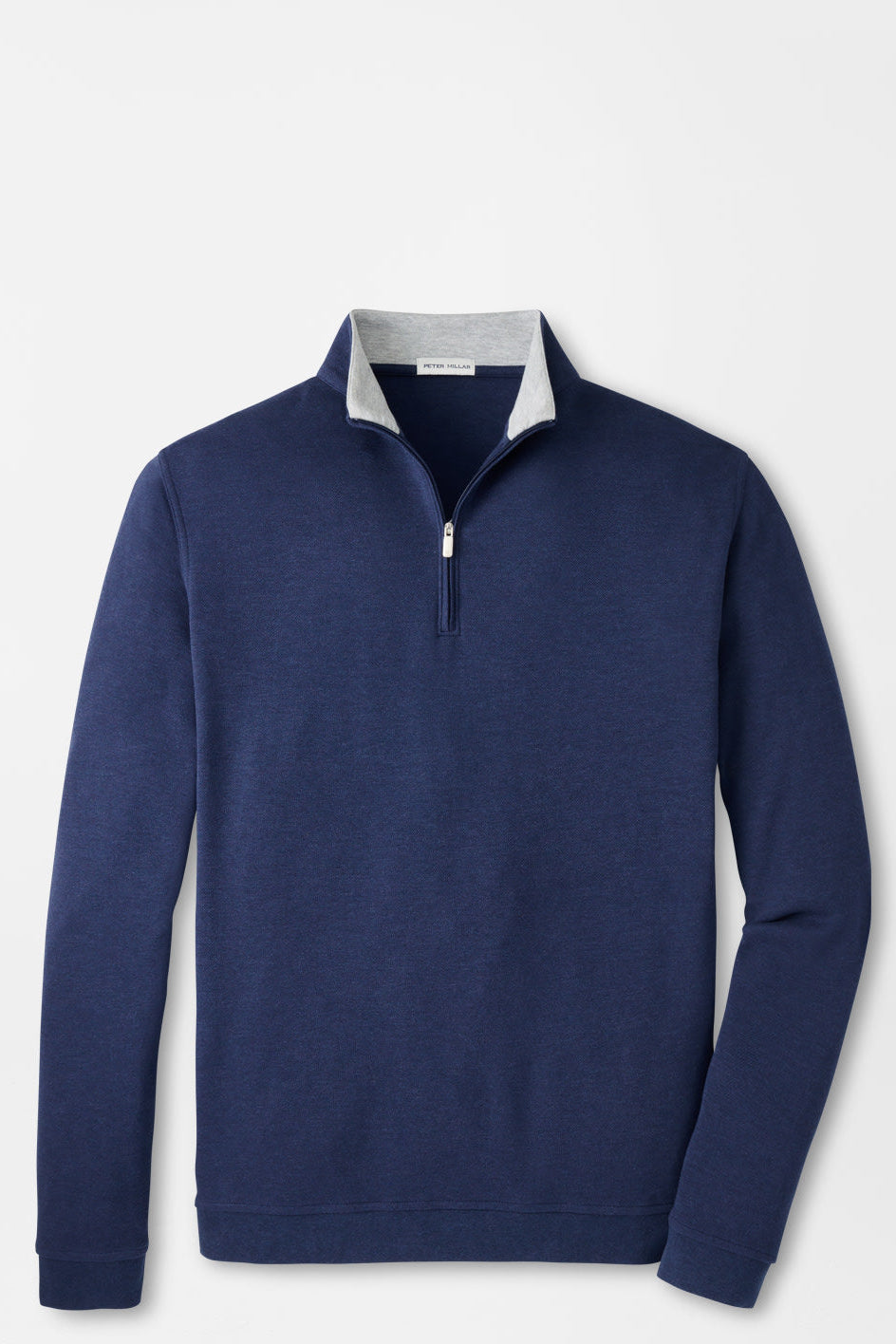 Crown Comfort Quarter-Zip Pullover-ME0K49-Navy