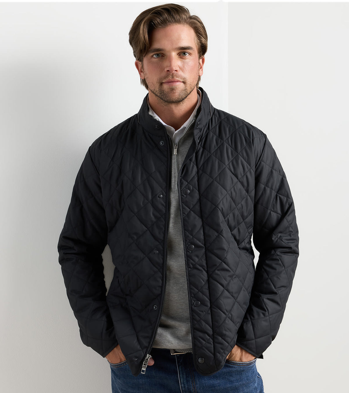 Suffolk Coat-Black