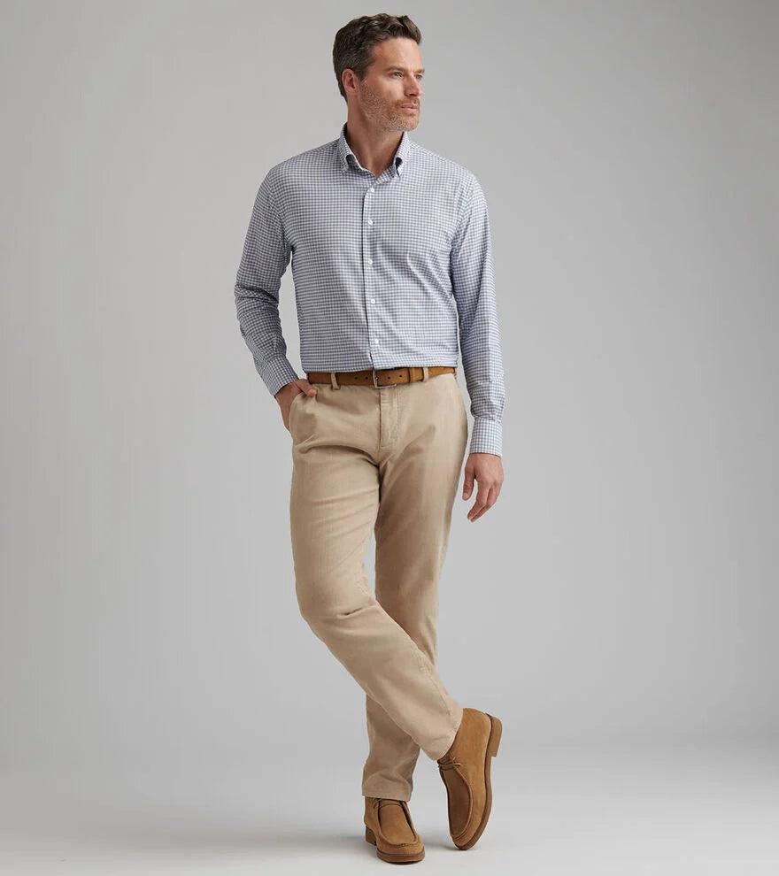 Corduroy Trouser-MF25B42-POPLAR BROWN