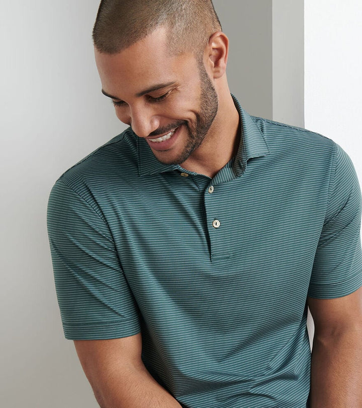 Highland Polo-MF25EK10S-NORDIC PINE