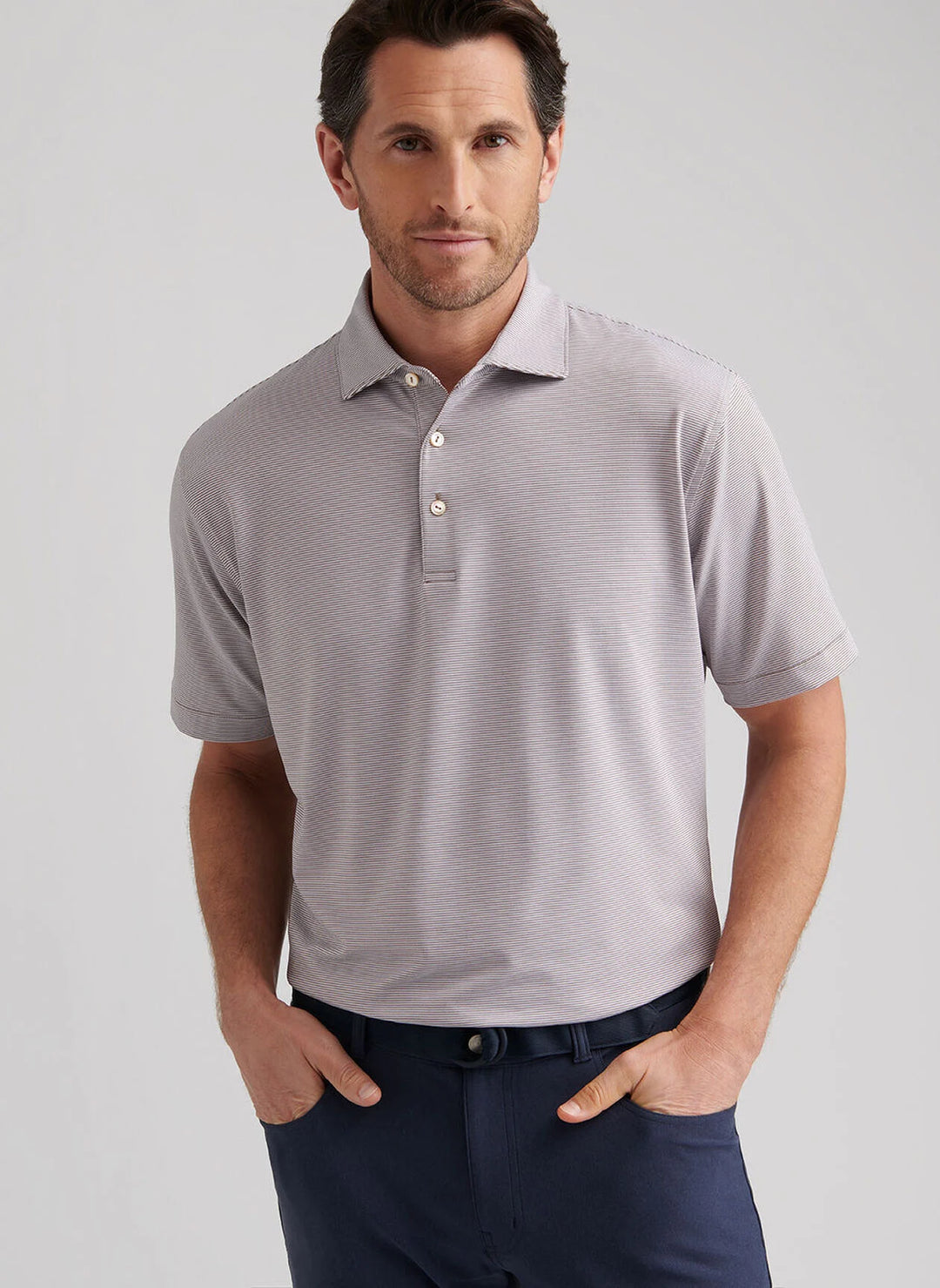 Jubilee Polo-MF25EK11S-POPLAR BROWN