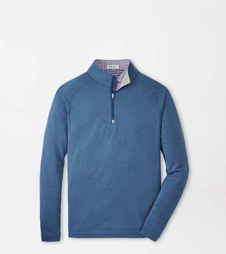 BEAUMONT 1/4 ZIP-MF25EK46-BLUE HAZE