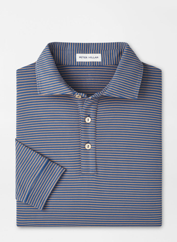 Lyons Long Sleeve Polo-MF25EK81SLS-BLUE HAZE